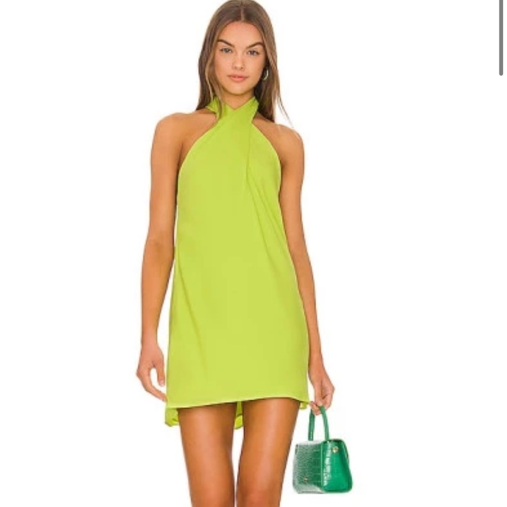 Show Me Your Mumu Jasmine Halter Mini Dress